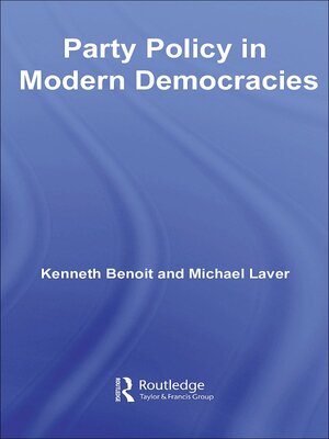 cover image of Party Policy in Modern Democracies